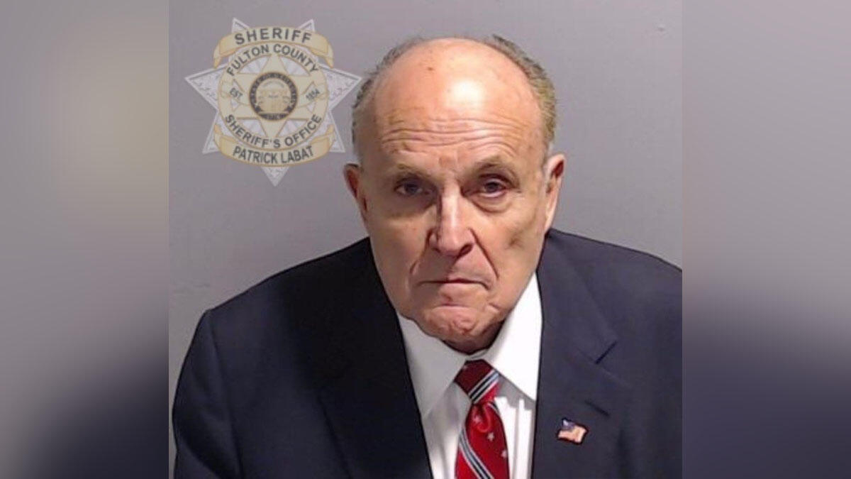 Rudy Giuliani Surrenders In Georgia Election Case | IHeart