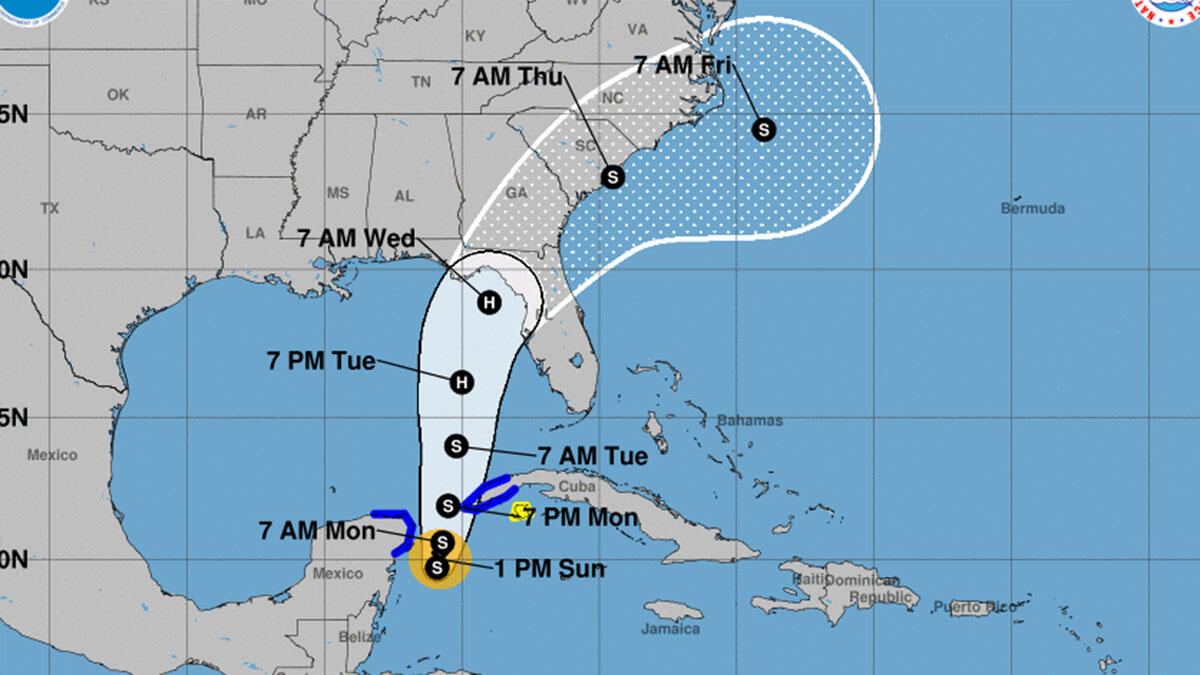 Tropical Storm Idalia Forecast To Hit Florida As A Hurricane | IHeart