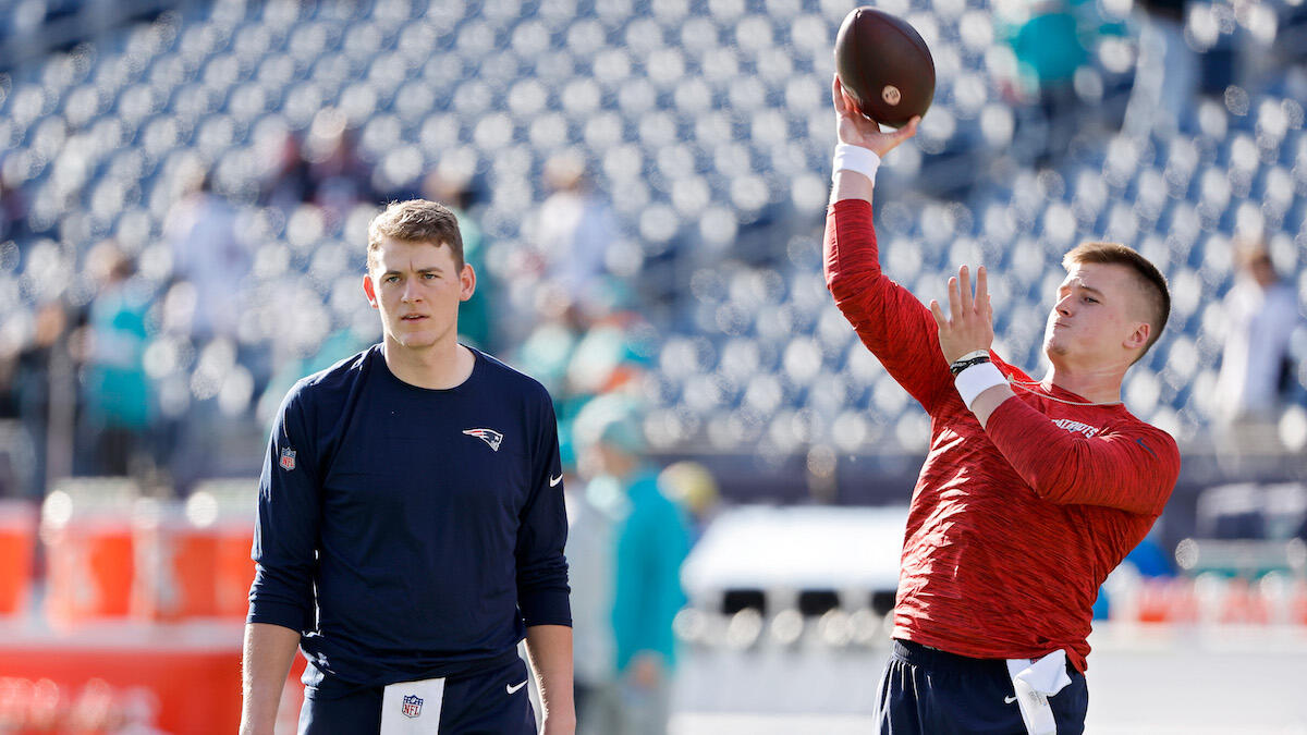 The Patriots have reportedly waived backup quarterback Bailey