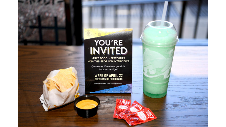 Taco Bell NYC Cantina Hiring Party At 840 8th Avenue, New York, NY