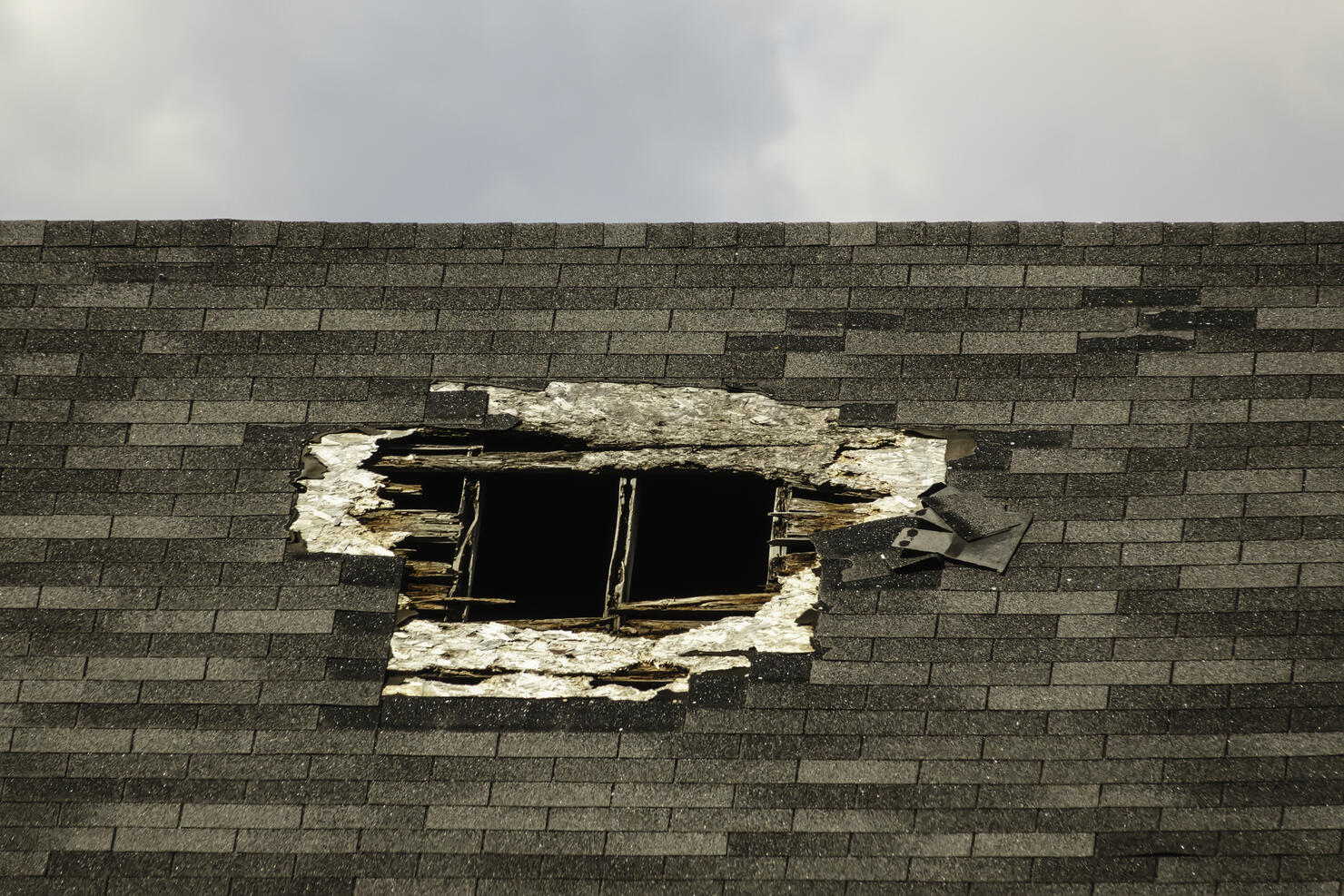 Roof damage