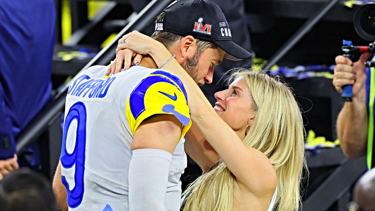 Matthew Stafford's wife Kelly details Rams' win on podcast