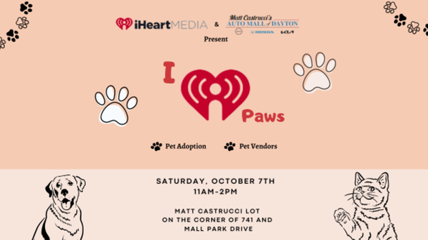 iHeart Paws Pet Adoption event!