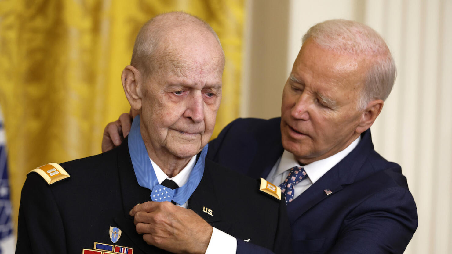President Biden Awards Medal Of Honor To Vietnam Veteran For Conspicuous Gallantry
