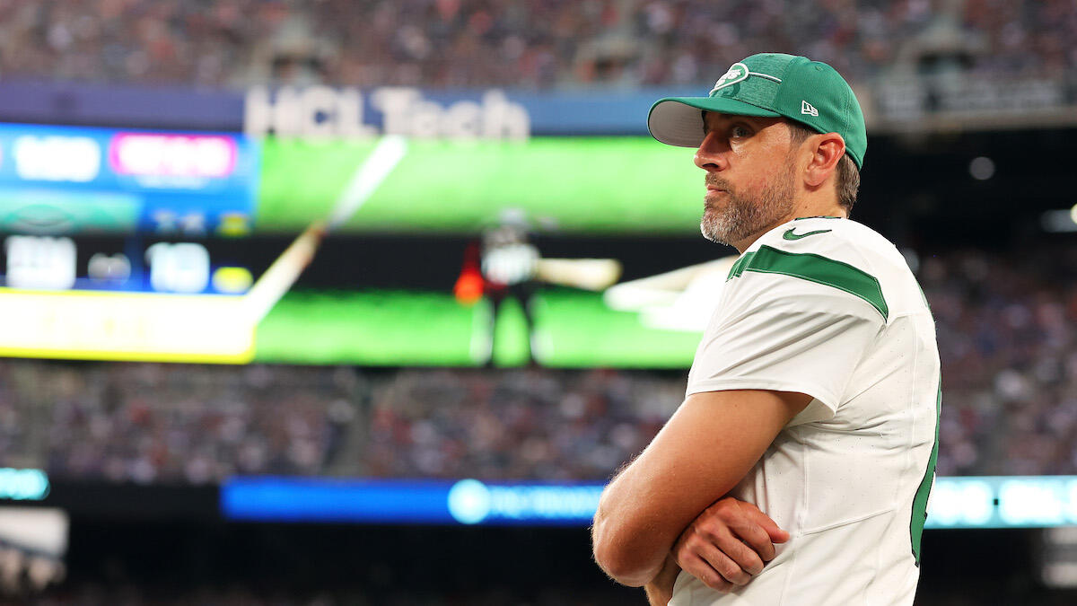 Aaron Rodgers sees playing at 45 like Tom Brady as Jets possibility