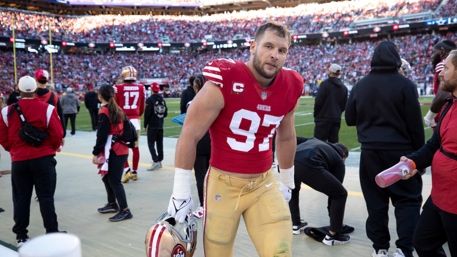 Niners edge Nick Bosa agrees to terms on record 5-year, $170M