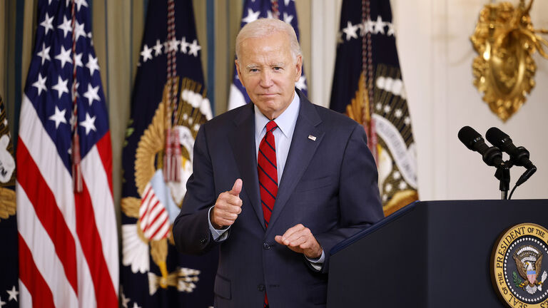 President Biden Speaks On West Coast Port Workers New Contract Agreement