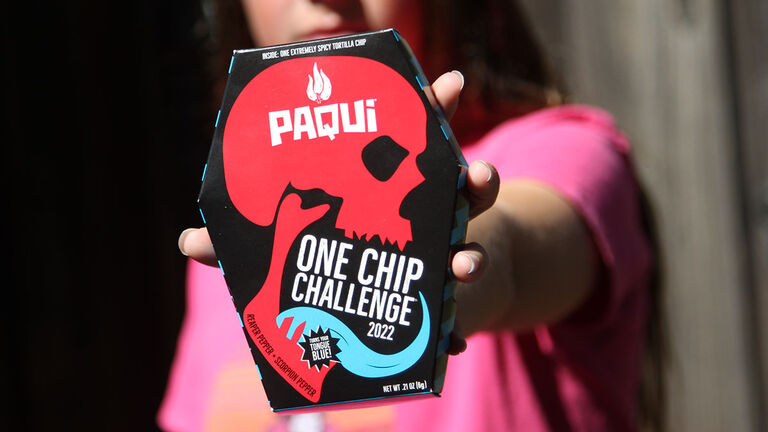 One Chip Challenge causing some kids to get sick