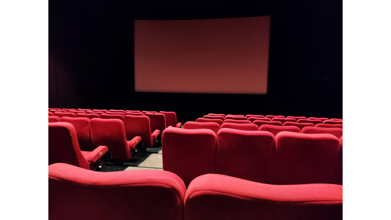 Empty Seats At Movie Theater