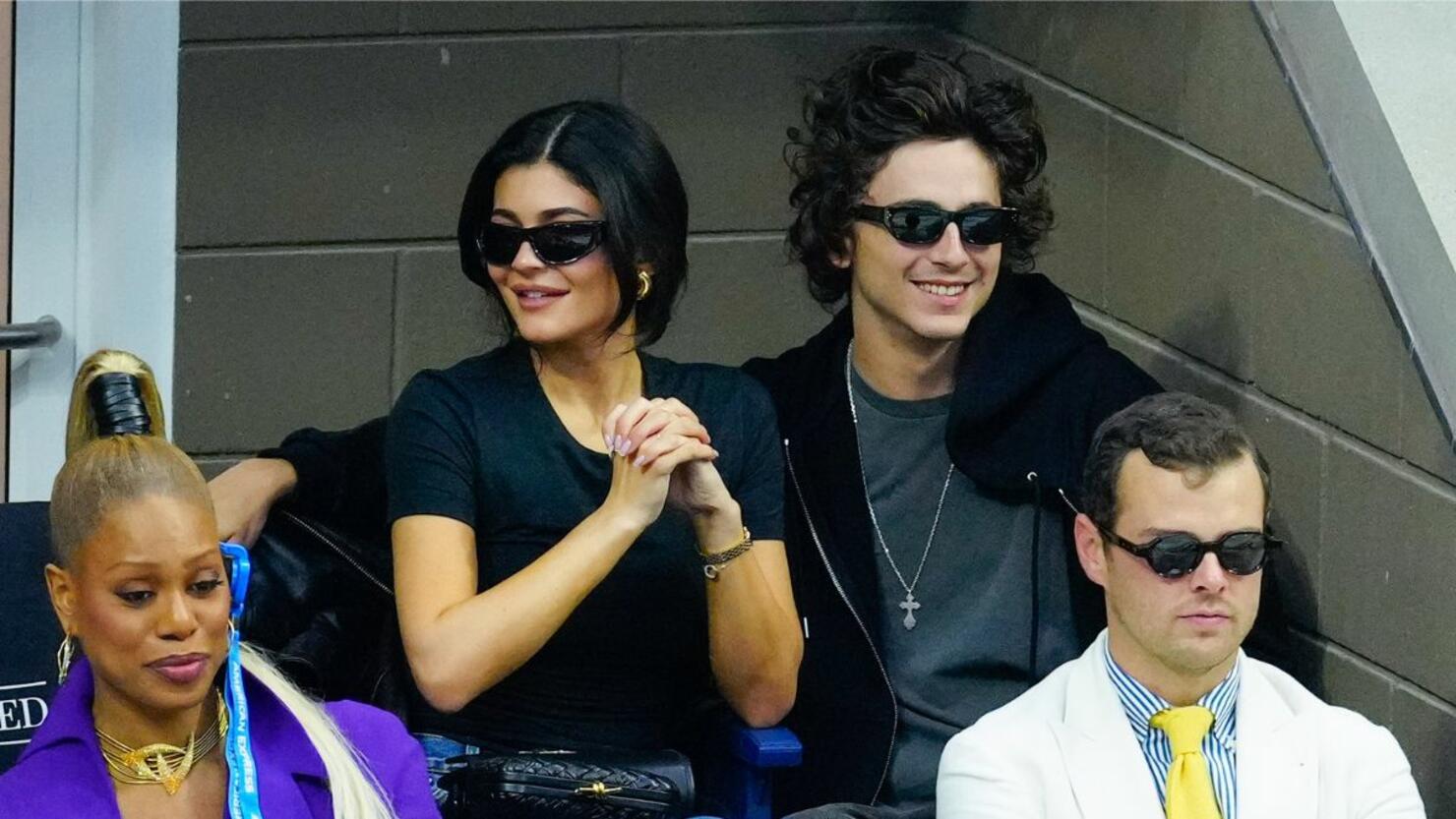 Kylie Jenner And Timothée Chalamet Kiss At The Us Open Iheart 3493