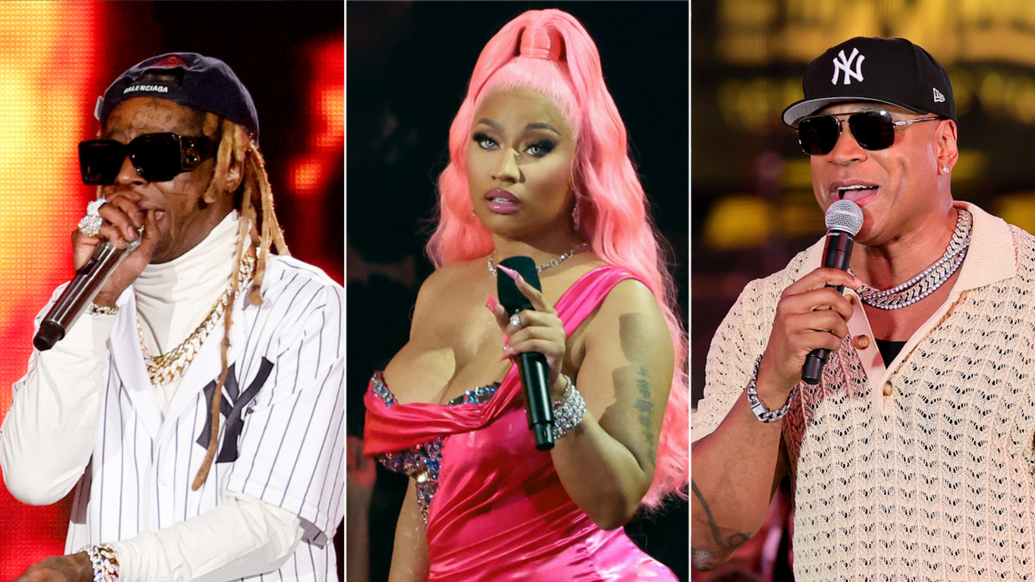 Lil Wayne, Nicki Minaj and LL Cool J