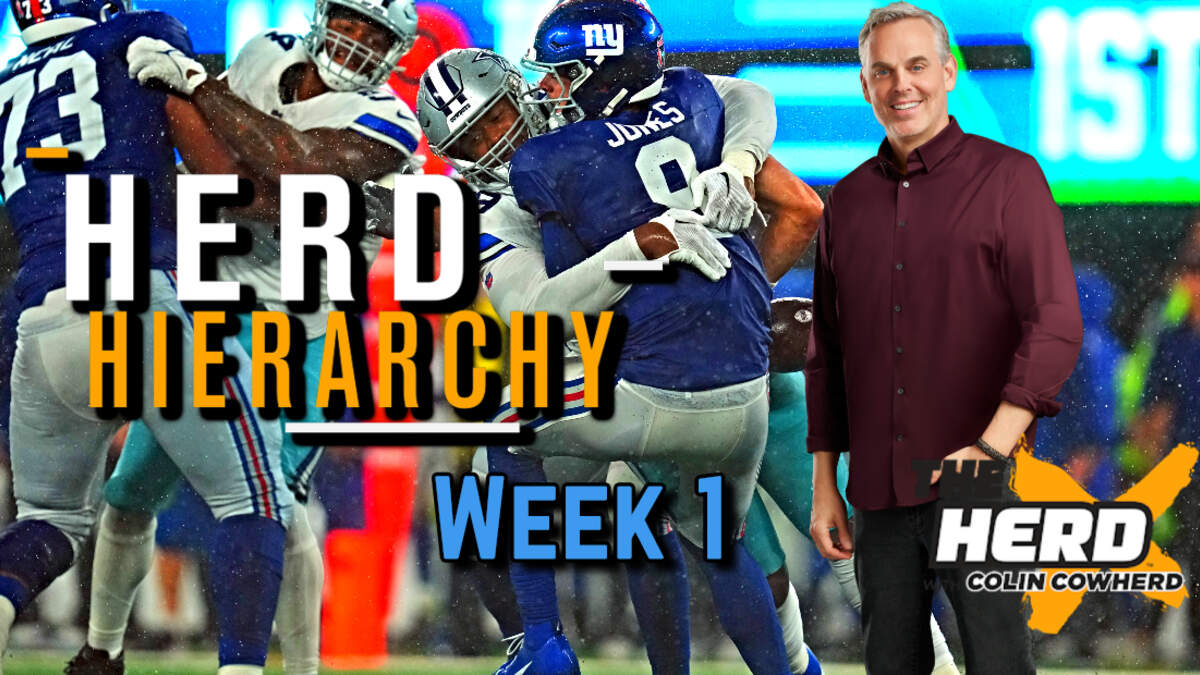 Herd Hierarchy: Colin Cowherd Ranks the NFL's Top 10 Teams After