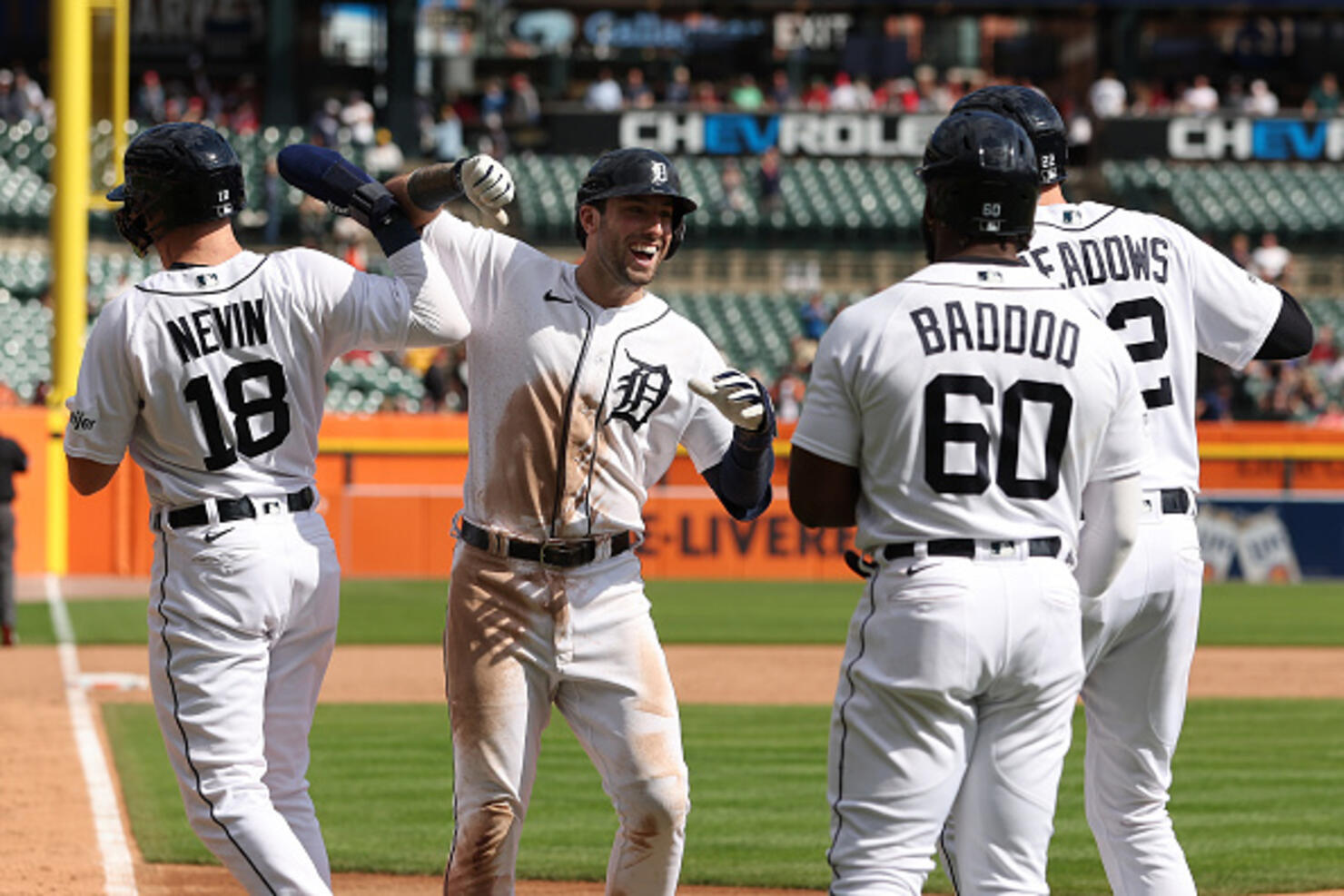 Matt Vierling hits a grand slam as Reese Olson pitches the Tigers past the  Reds 8-2