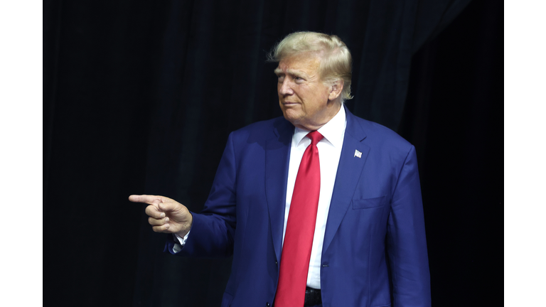 Donald Trump Attends Monumental Leaders Rally In South Dakota