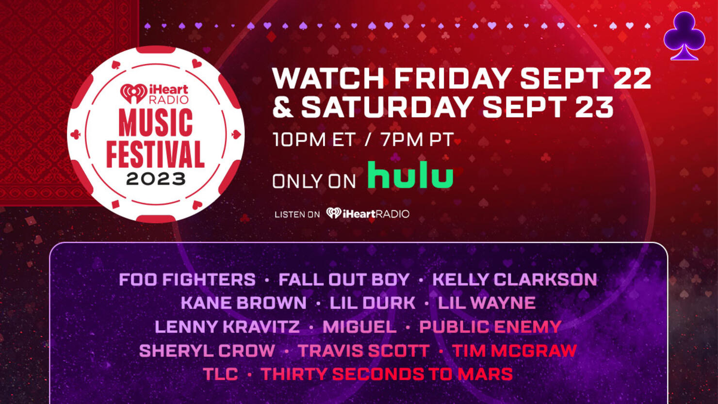 Las Vegas iHeartRadio Festival Weekend 2023 EDM Event Calendar