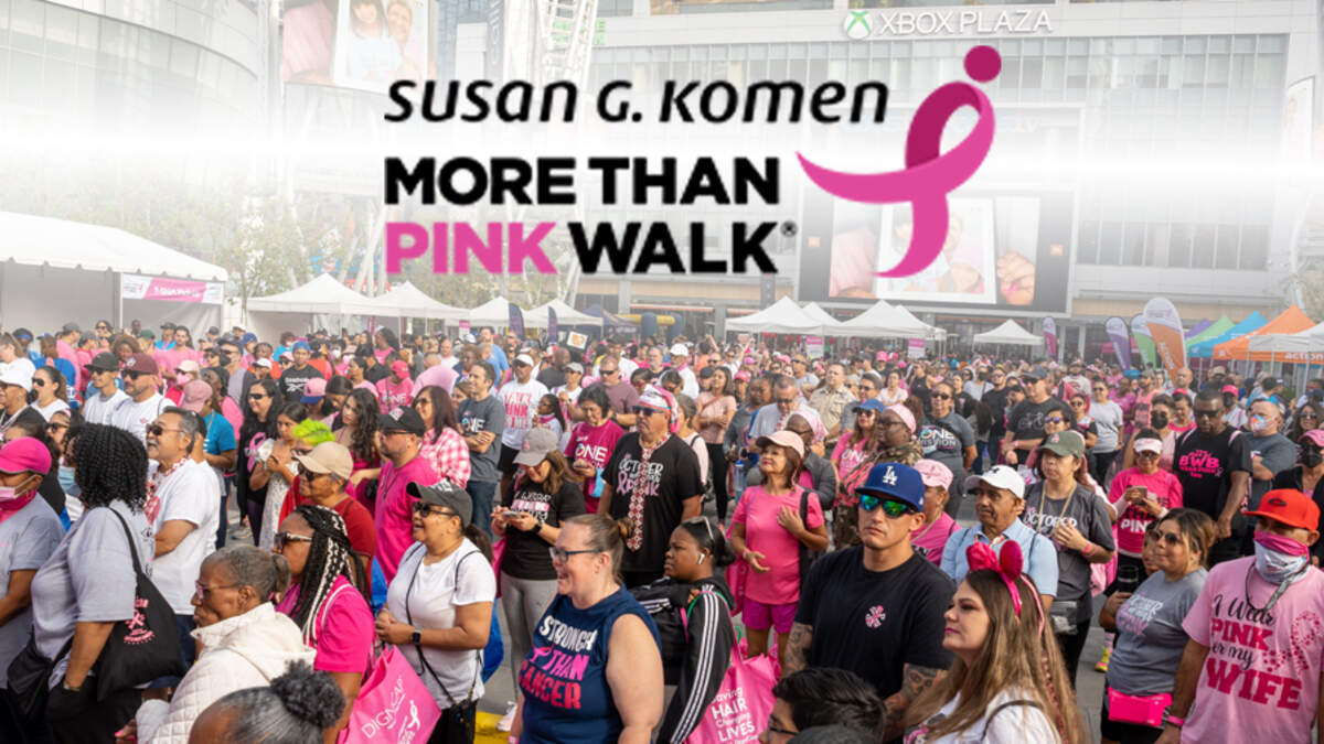 加入iHeart LA参加2023年Susan G. Komen®洛杉矶MORE THAN PINK步行活动 | KFI AM 640 | iHeartSoCal