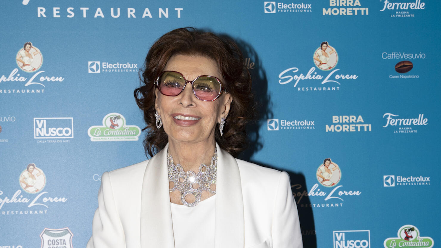 Sophia Loren Restaurant Opening Red Carpet