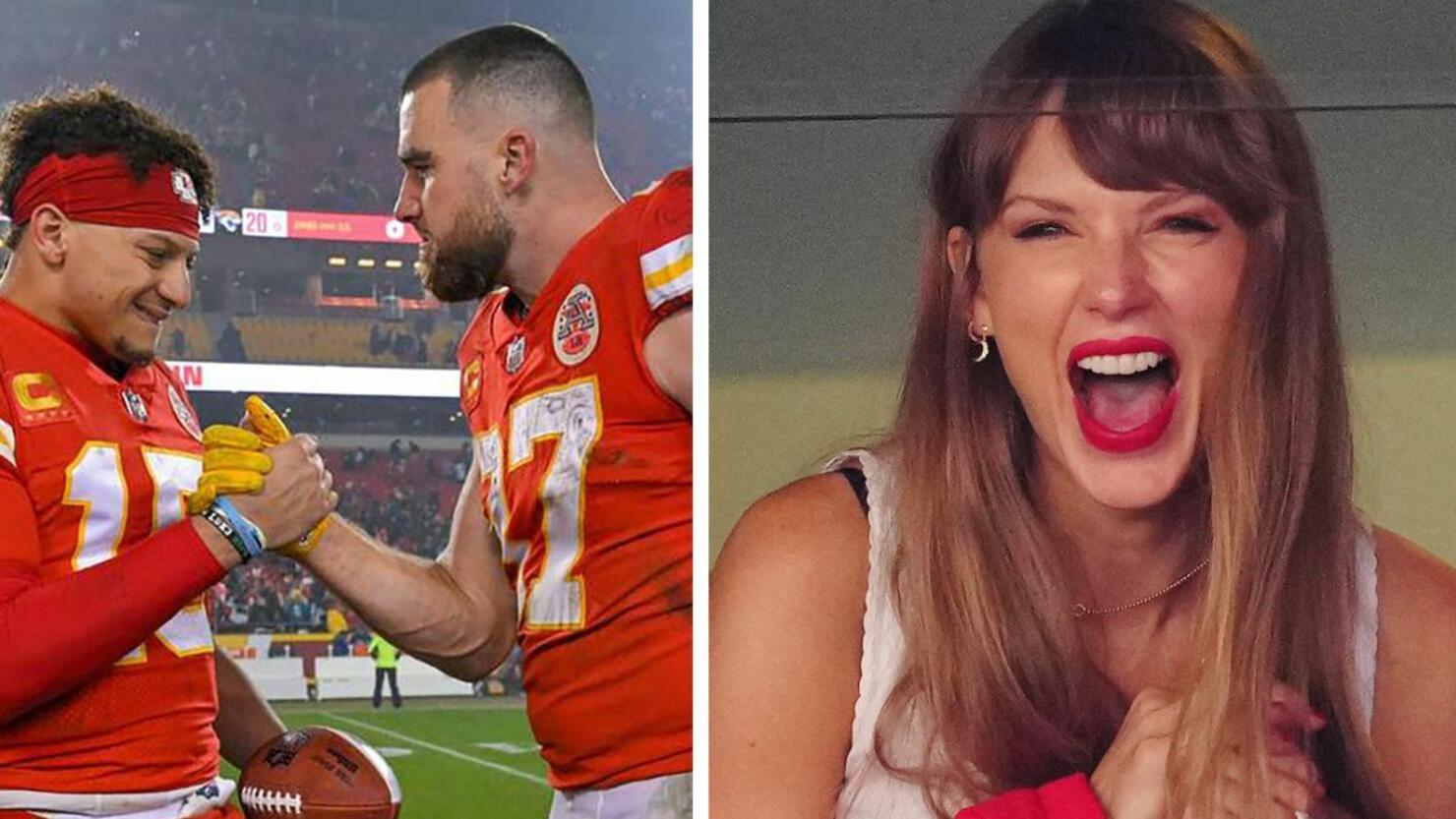 Mahomes Pressured To 'Get It To Trav' With Taylor Swift In Attendance | iHeart