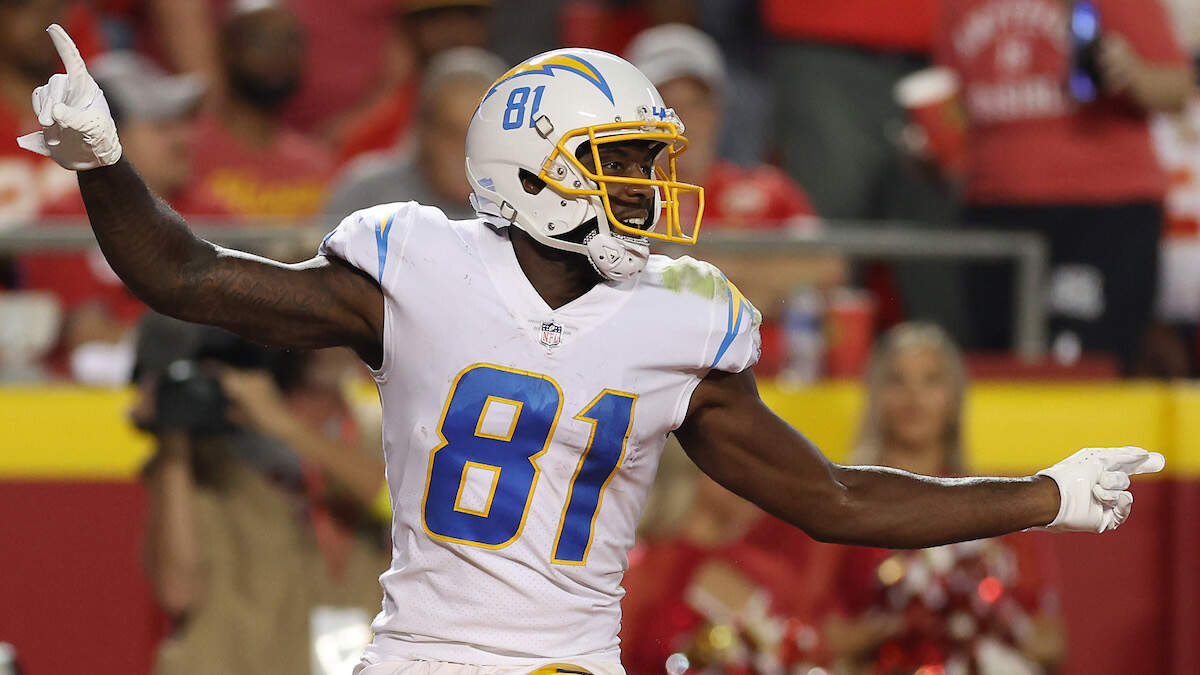 Reports: Chargers WR Mike Williams (ACL) done for season