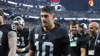 Raiders Quarterback Jimmy Garoppolo Suspended: Report