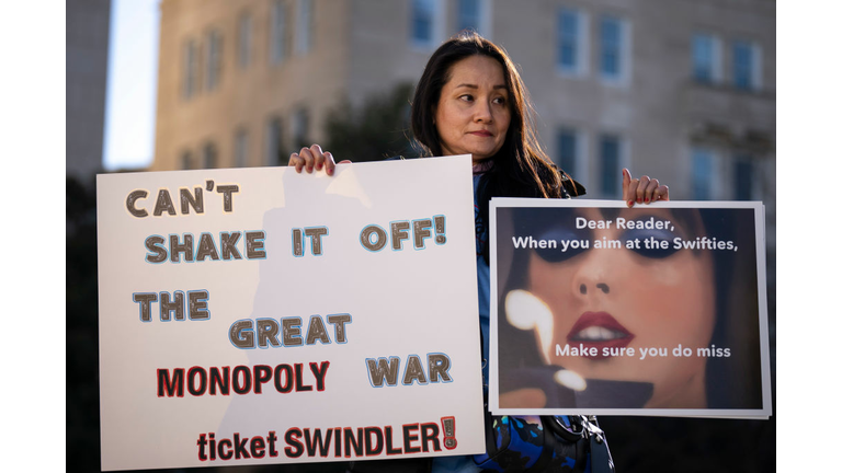 Taylor Swift Fans Demonstrate Outside U.S. Capitol As Ticket Industry Executives Testify To Congress