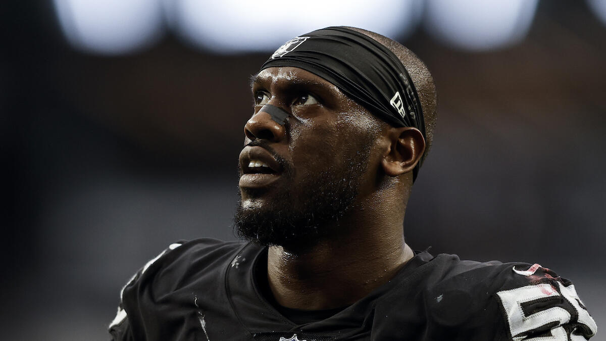 Report: Raiders releasing DE Chandler Jones after arrest