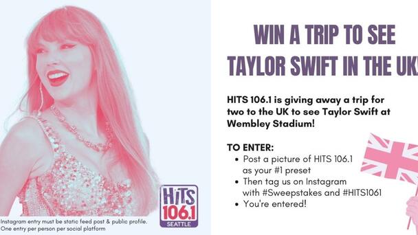 Win a trip to see Taylor Swift in the UK!