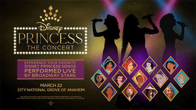 Disney Princess Live: The Concert @ City National Grove of Anaheim (3/22/24)