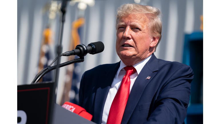 Donald Trump Speaks In South Carolina As He Campaigns For President