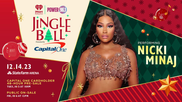 See Nicki Minaj at our Power 96.1 Jingle Ball!