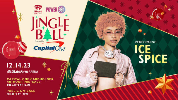 See Ice Spice at our Power 96.1 Jingle Ball!