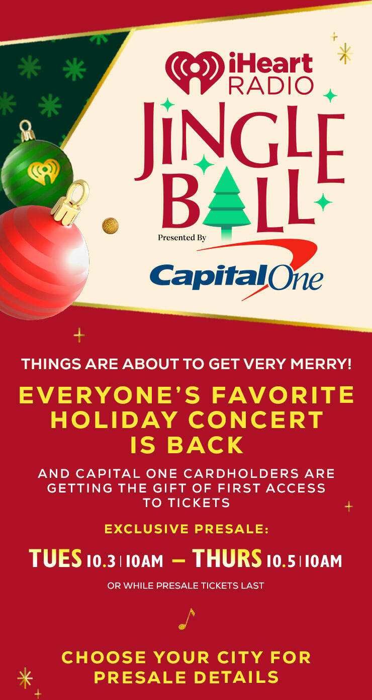 2023 iHeartRadio Jingle Ball Tour Presented by Capital One
