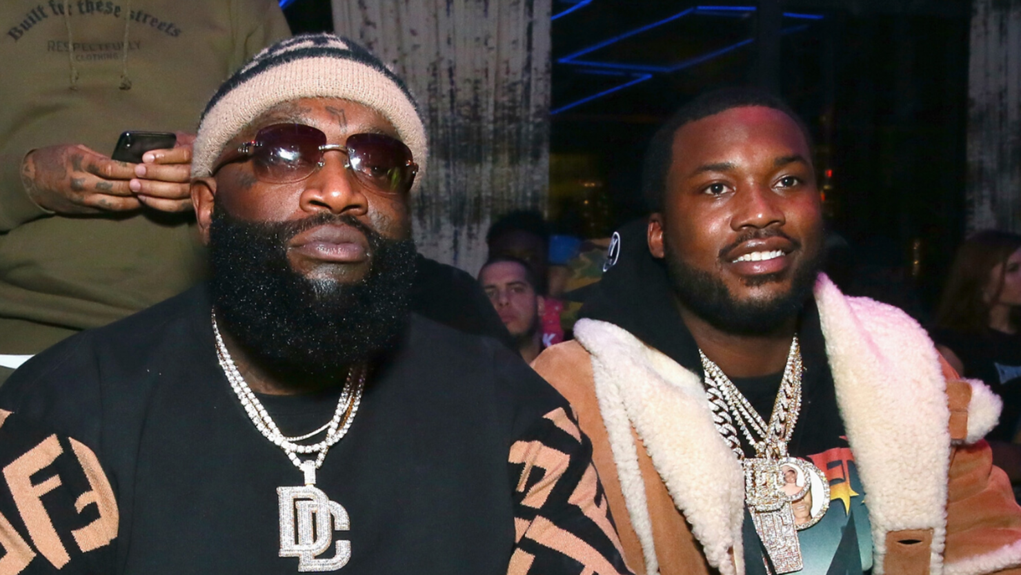 Rick Ross and Meek Mill pay a visit to Inside The NBA