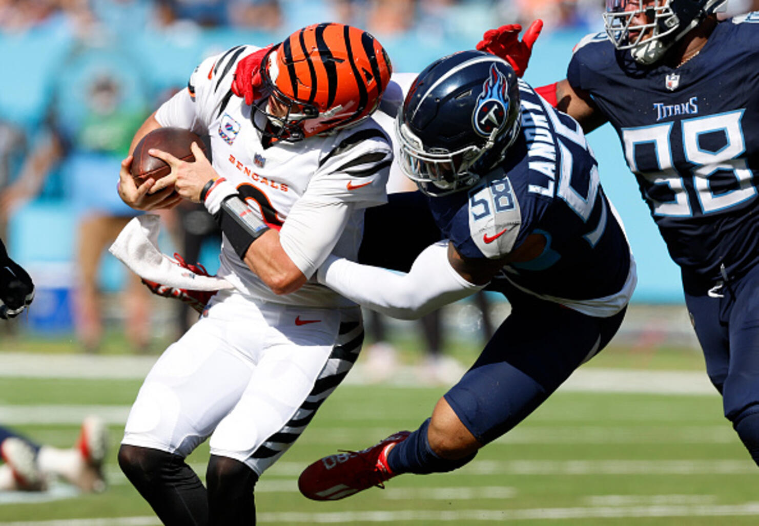 Tennessee Titans - Final Score: Titans 19, Bengals 27. Go to