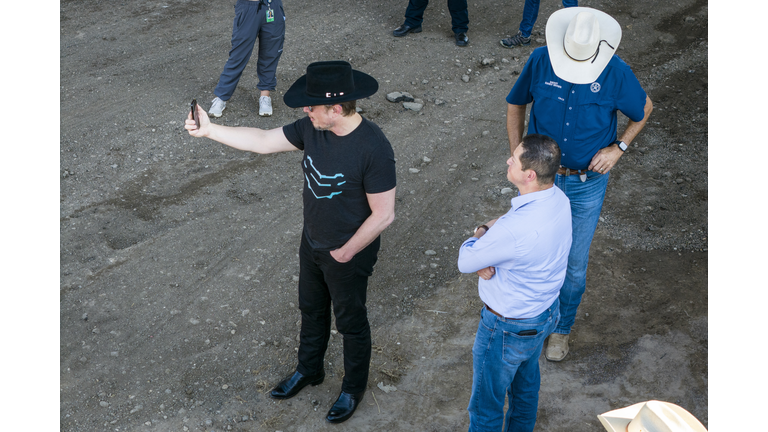Elon Musk Visits Texas-Mexico Border