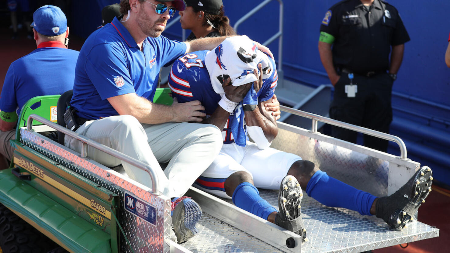 Buffalo Bills on X: Coach McDermott: Tre'Davious White will be out for the  season with a torn achilles. We're all thinking about him right now. Here's  to a speedy recovery, Tre. ❤️