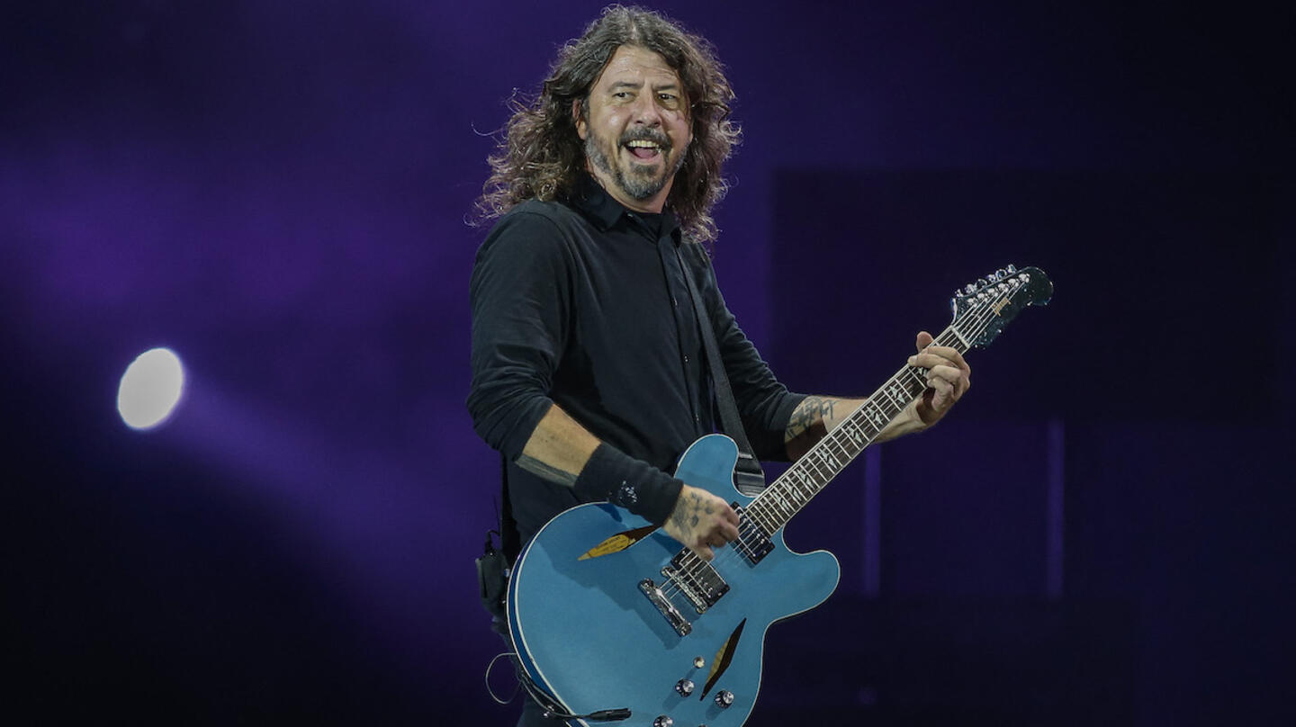 Dave Grohl Needed 'No Cursing' Sign During Foo Fighters' Abu Dhabi Show