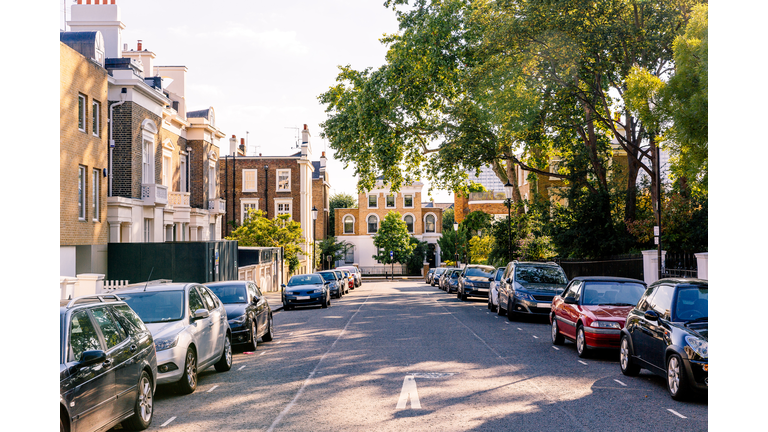 Chelsea district in London, UK