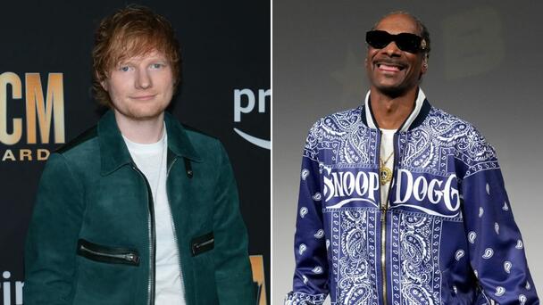Ed Sheeran Says He Got So High With Snoop Dogg That He Couldn't See