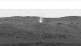 Video: Perseverance Rover Films Monstrous Dust Devil Swirling Along Surface of Mars