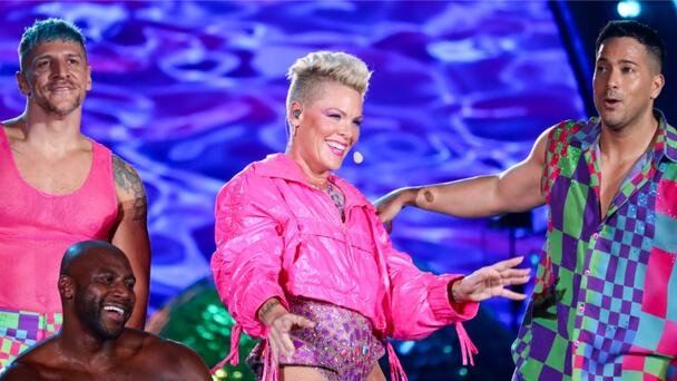 P!NK Shares Sunny Snap From Beach After Canceling Show Amid Illness