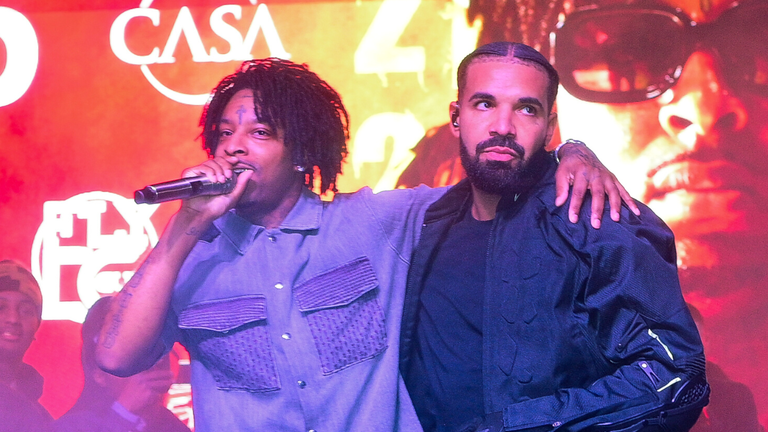 21 Savage and Drake