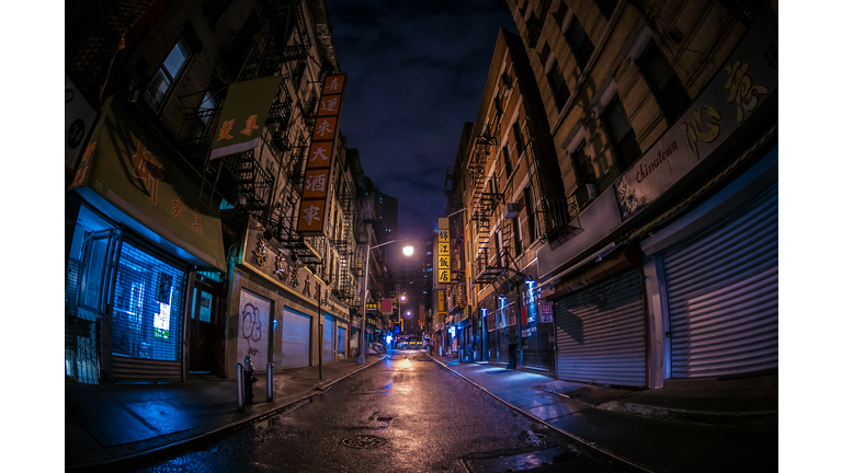 Abandoned Alley in Chinatown