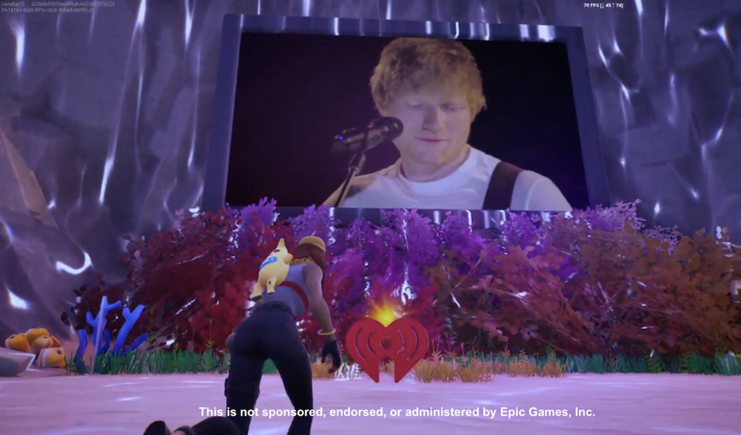 Look: Ed Sheeran immersive experience coming to 'Fortnite' 