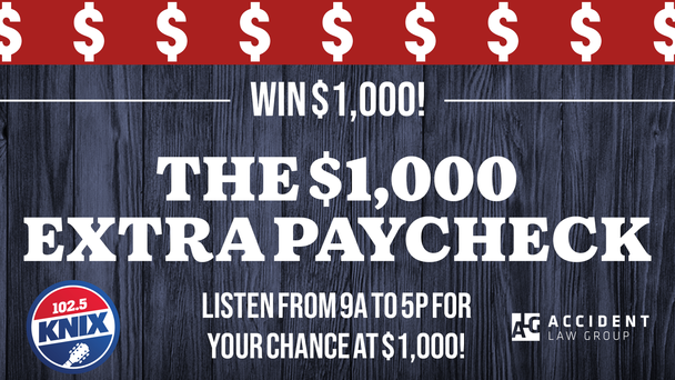 Win Summer Spending Cash with the $1,000 Extra Paycheck!