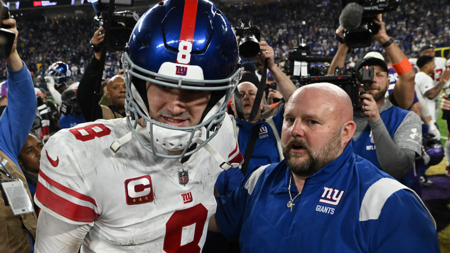 Giants at Vikings NFL wild card playoff odds preview: New York