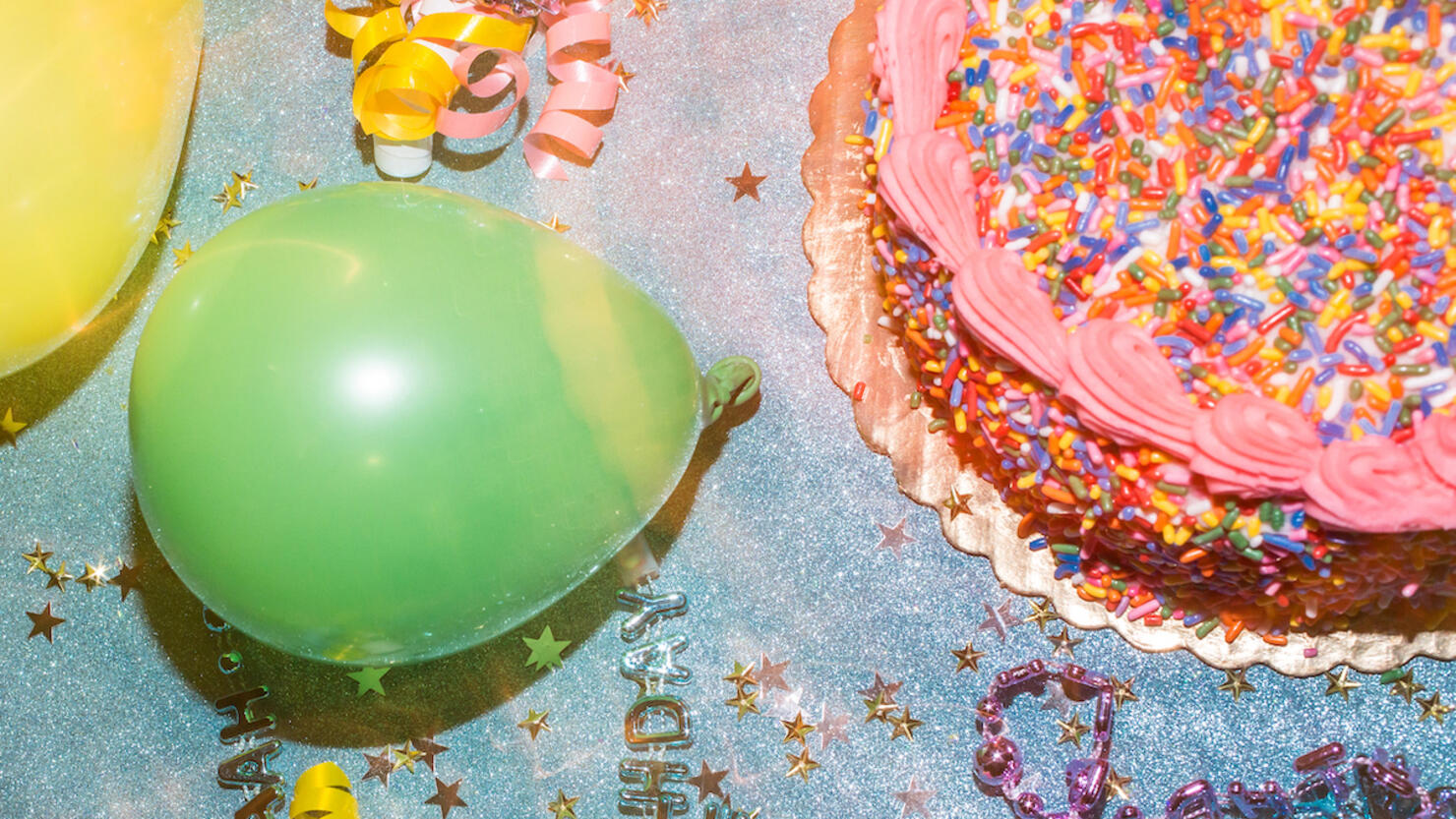 Birthday Cake and Birthday Party Decorations