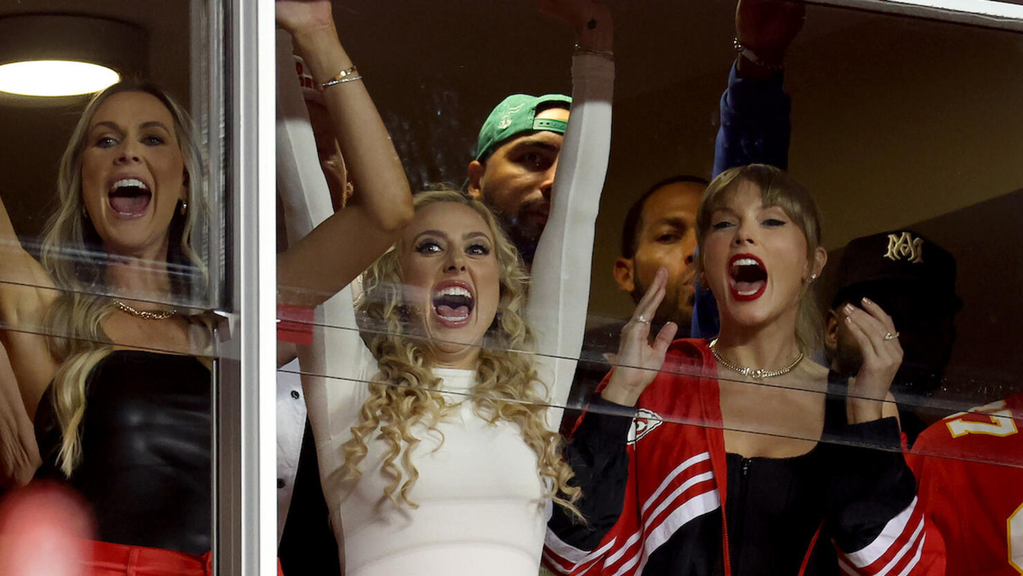 Brittany Mahomes Shares Photos of Taylor Swift with Chiefs Wives