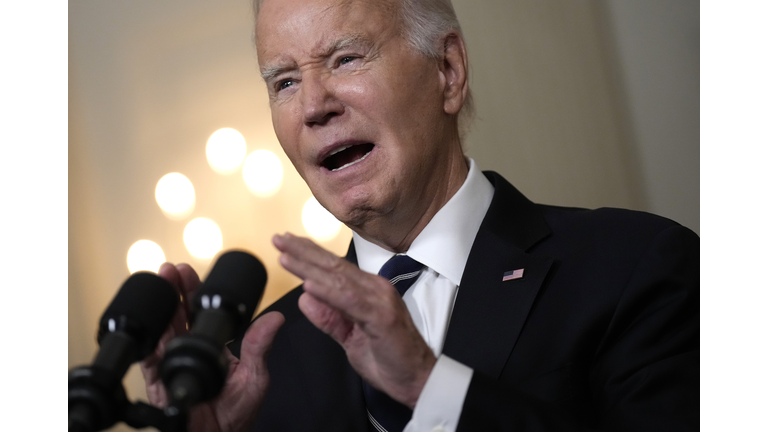 President Biden Delivers Remarks On Terrorist Attacks In Israel