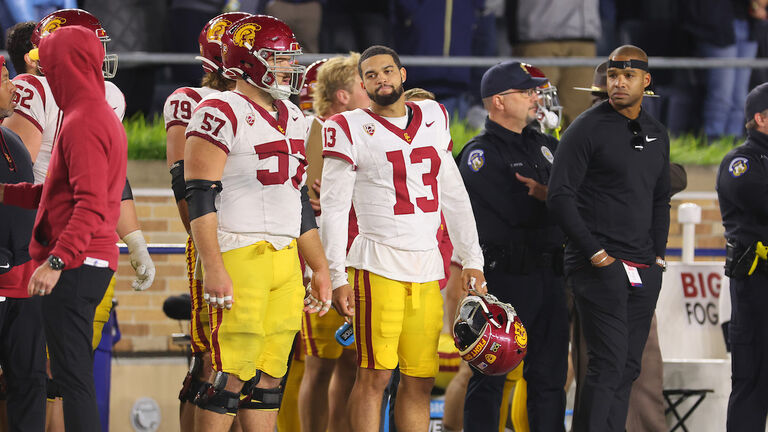 No. 10 USC Football Falls At No. 21 Notre Dame, 48-20 - USC Athletics